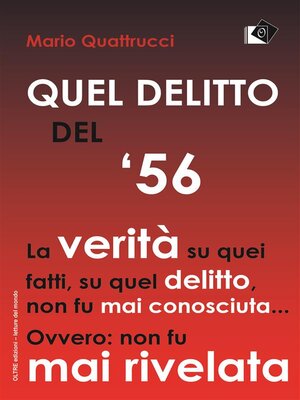 cover image of Quel delitto del '56